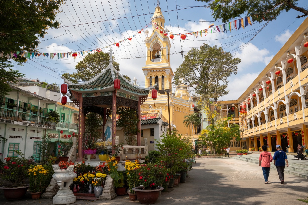 Cholon Chinatown and Binh Tay Market in Ho Chi Minh City